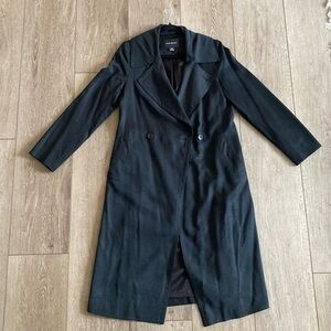 Club Monaco Trench Coat - Size M Navy